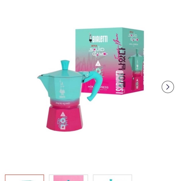 Bialetti Other - Bialetti Solid Game Moka Express - Pink and Blue